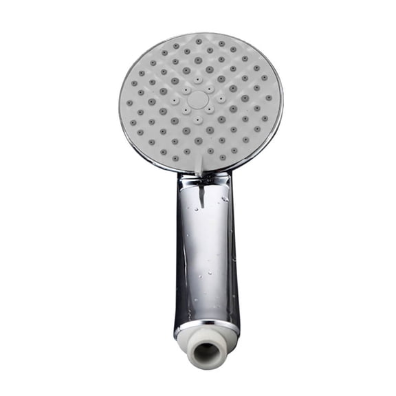 Avdolw Ergonomic 5-Function Handheld Showerhead Quality ABS material with adjustable spray modes self cleaning nozzle easy to install lightweight for home bathroom use,Silver