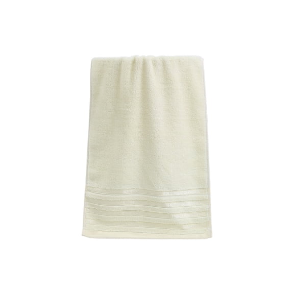 Avdolw Extra Large Soft Cotton Bath Towel - Highly Absorbent Turkish Towel for Bathroom, Beach, Shower, and Gym - Lightweight, Portable, Quick-Drying, Comfortable Wrap,Beige