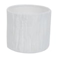 thumbnail image 1 of Avdolw Faux Tree Bark Plastic Planter Pot for Succulents and Herbs - Lightweight Indoor Outdoor Flower Container, Versatile Design for Home and Office Use,White, 1 of 5