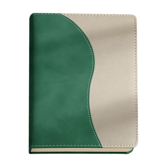Avdolw Gradient Softcover Plush Lined Notebook, portable writing diary book business office student daily note recording practical gift,Multicolor F