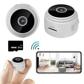 Avdolw HD 1080P Mini Camera with Wireless Wifi, Night Vision, and Motion Detection for 24/7 Home Security and Remote Live Streaming via Smartphone or Tablet App