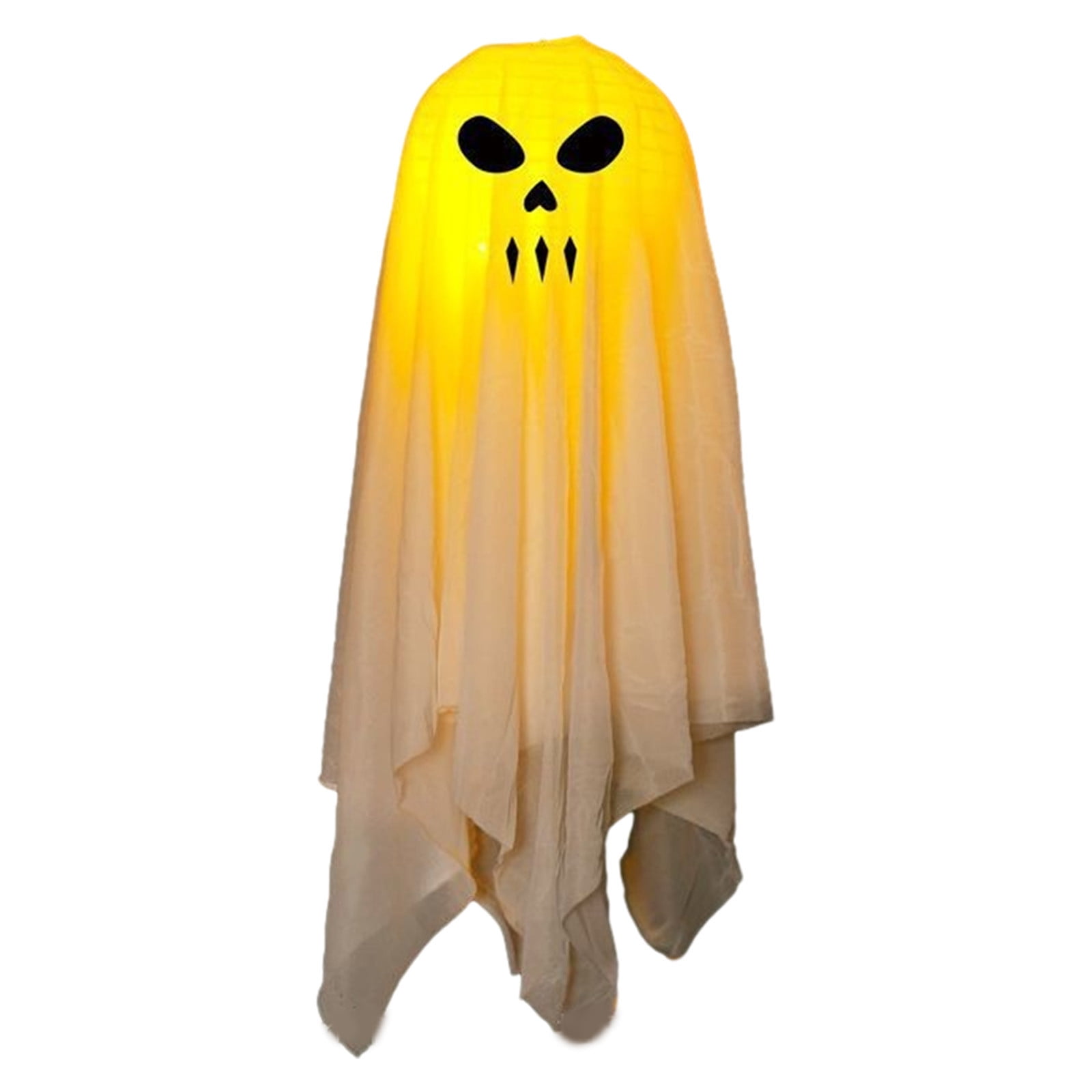 Avdolw Halloween Ghost Hanging Set With Luminous Pumpkin Lantern 