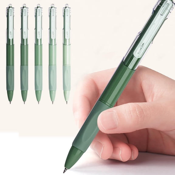 Avdolw High Precision Ballpoint Pen Set - 5 Pack, 0.5mm Fineliner for Writing & Art, Fade-Resistant Ink, Ergonomic Design, Versatile Stationery for Students & Professionals, 15ml