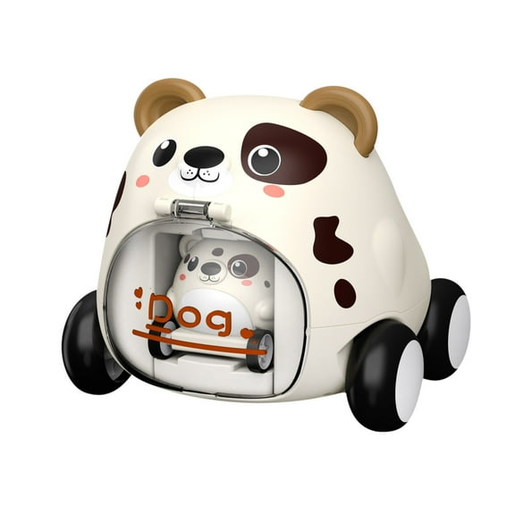 Avdolw Interactive Catapult Car Toy - One-Button Inertial Launch and Drive, Battery-Free Fun for Kids