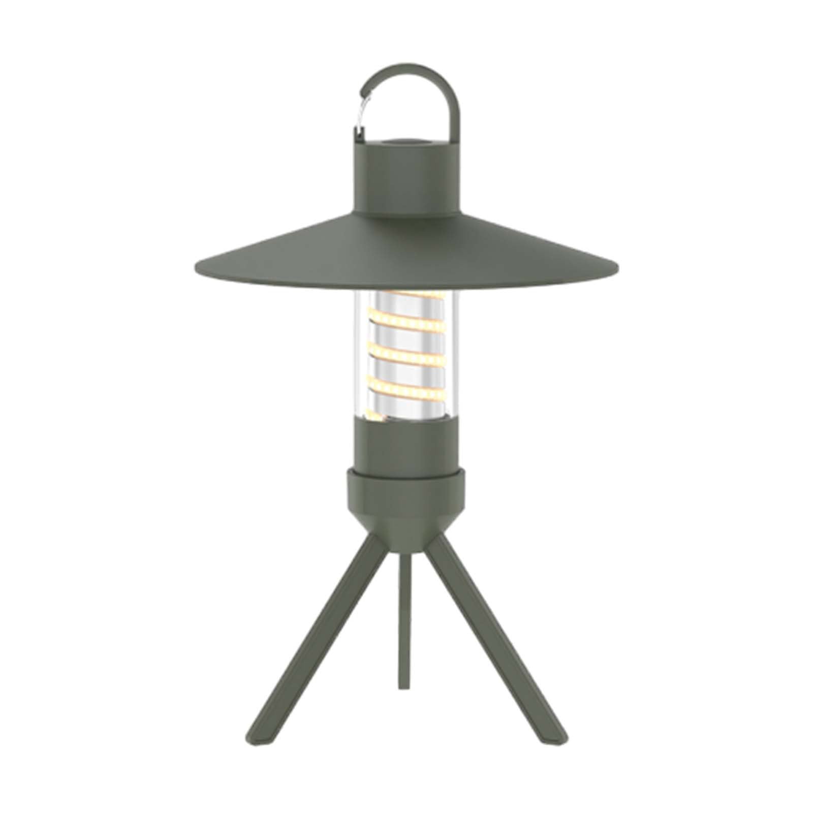 Avdolw LED Rechargeable Camping Lamp with Detachable Lampshade and Tripod, 3-in-1 Design Offering Flashlight Mode and Adjustable Light Brightness for Outdoor and Indoor Use