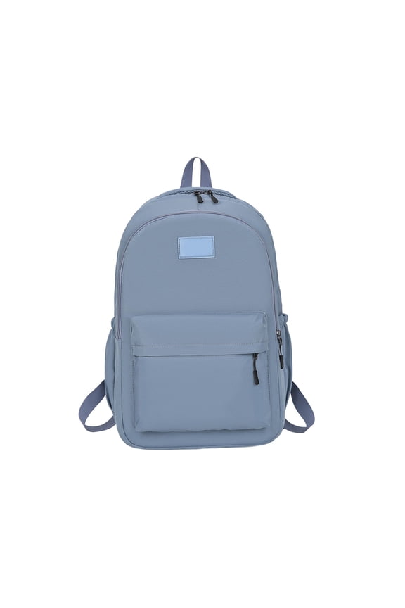 Large Capacity Backpack for Men - Nylon Commuting and Travel Bag with Multi - Compartment Design, Adjustable Shoulder Straps, and Secure Closure for Everyday Use,Blue