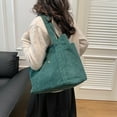 thumbnail image 1 of Avdolw Large Capacity Women's Canvas Tote Bag, Shoulder Bag with Zipper, Multi-Pocket Handbag for Work, Travel, and Daily Use, 1 of 6
