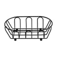 thumbnail image 1 of Avdolw Metal Mesh Food Serving Tray - Durable Stainless Steel Snack Organizer for Chips, Chicken, and Bread - Perfect for Home Dining, Diner, and Catering Spaces,Black, 1 of 5