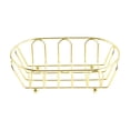 thumbnail image 1 of Avdolw Metal Mesh Food Serving Tray - Durable Stainless Steel Snack Organizer for Chips, Chicken, and Bread - Perfect for Home Dining, Diner, and Catering Spaces,Gold, 1 of 5