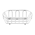 thumbnail image 1 of Avdolw Metal Mesh Food Serving Tray - Durable Stainless Steel Snack Organizer for Chips, Chicken, and Bread - Perfect for Home Dining, Diner, and Catering Spaces,Silver, 1 of 5