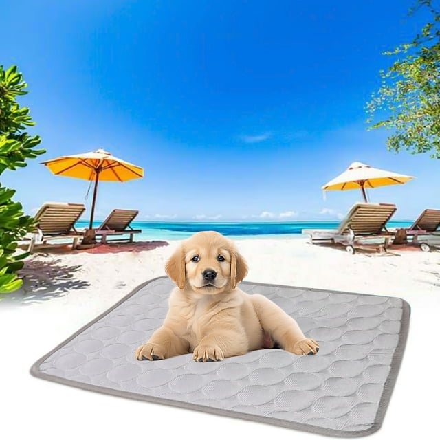 Avdolw Pet Ice Mat Summer Cool Ice Silk Sleeping Mat Sofa Cushion Dog