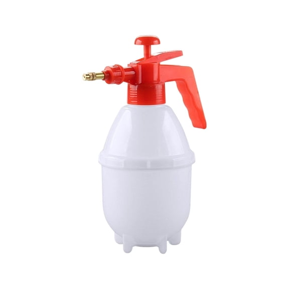 Avdolw Pressure Sprayer Watering Can Durable Plastic Ergonomic Handle Adjustable Nozzle for Indoor Outdoor Gardening Cleaning Pet Care Effortless Pressure System Efficient Watering Tool,White