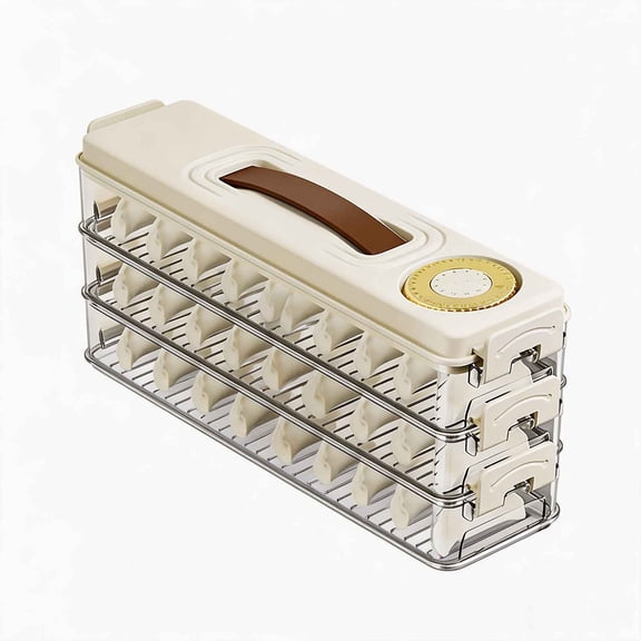Avdolw Stackable Deviled Egg Carrier with Lid Handle Portable Food Storage Container for Events Food - Grade Plastic Keeps Eggs Fresh Ideal for Gatherings Picnics More,Multicolor B