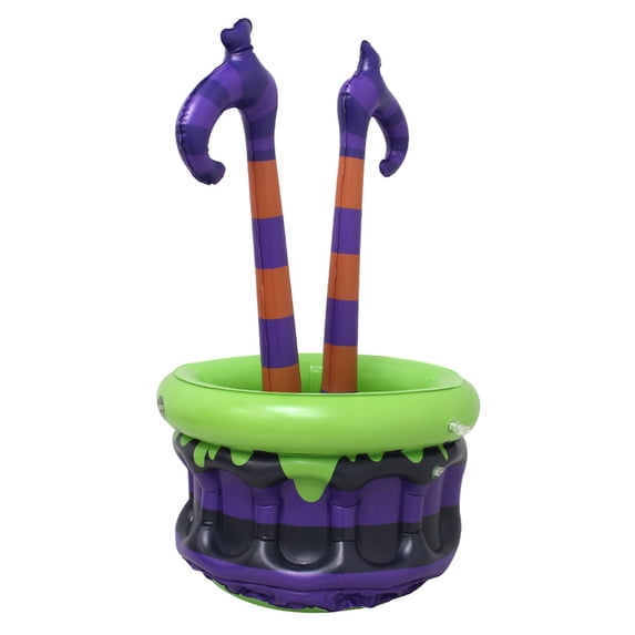 Avdolw Waterproof PVC Inflatable Ice Bucket Spooky Halloween Beverage ...