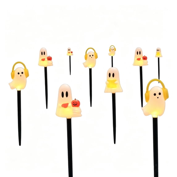 Avdolw Waterproof Solar Halloween Stake Lights 6 Variants Auto On Off ...