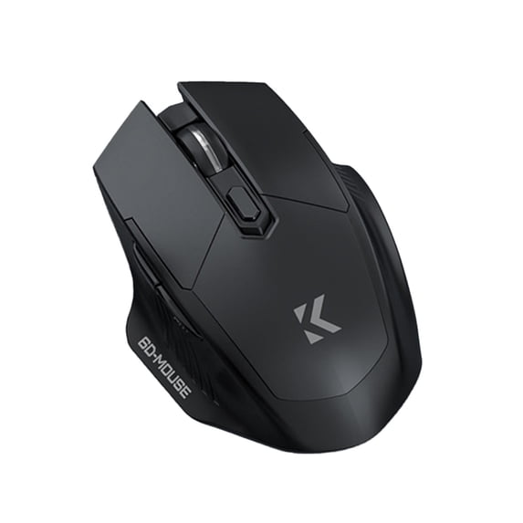 Avdolw Wireless Bluetooth Gaming Mouse Adjustable DPI Type C Fast Charging Silent Dual Mode Computer Mice For Gaming Office Daily Use,Black