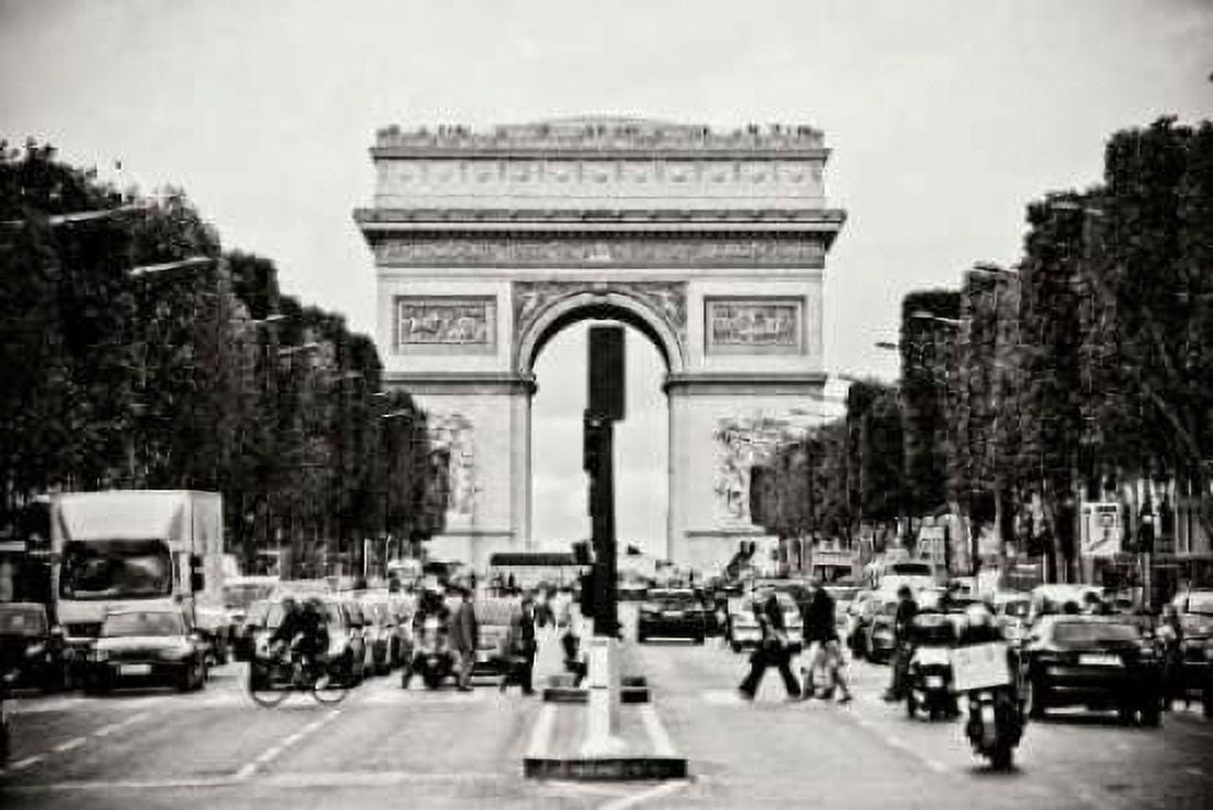 Ave Champs Elysees I Canvas Art - Erin Berzel (24 x 36)