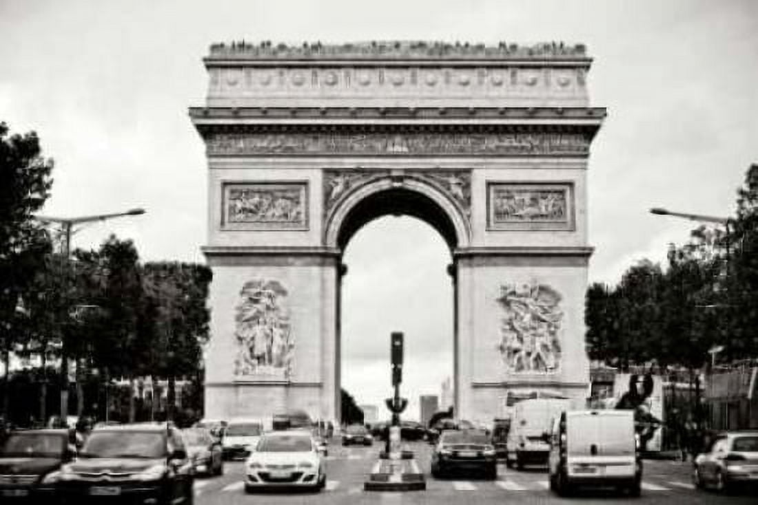 Ave Champs Elysees II Canvas Art - Erin Berzel (12 x 18)
