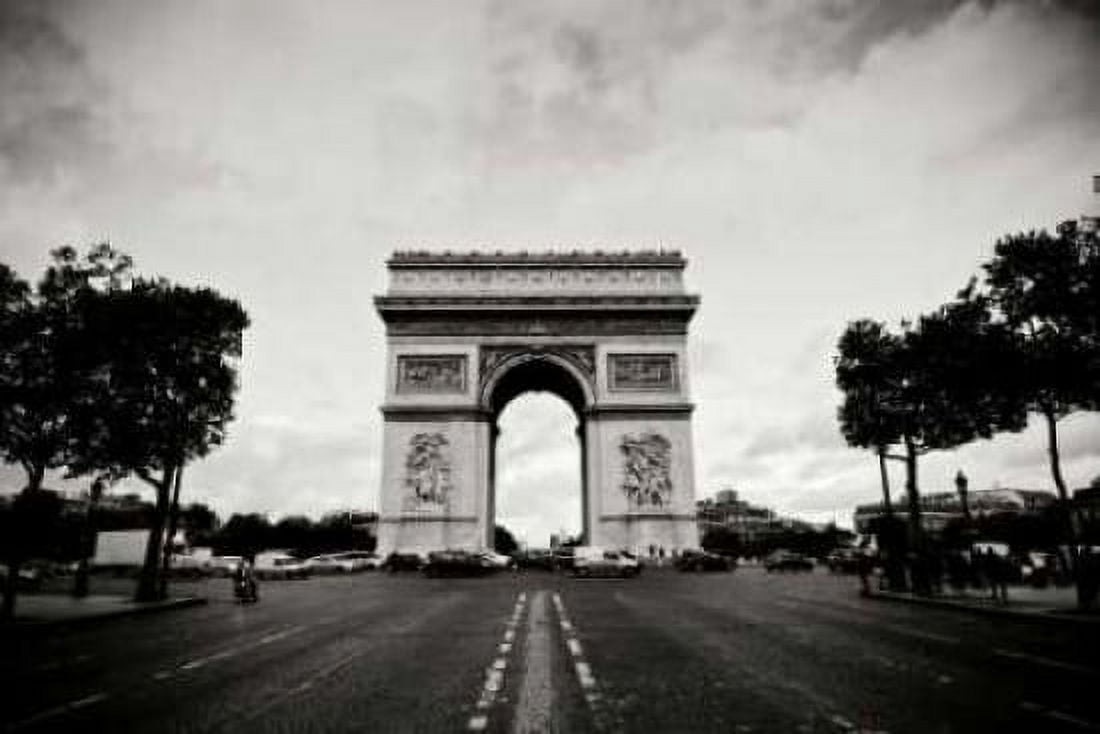 Ave Champs Elysees III Canvas Art - Erin Berzel (12 x 18)