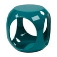 thumbnail image 1 of Ave Six Slick Table, Accent, Round, High-Gloss Blue, 1 of 4