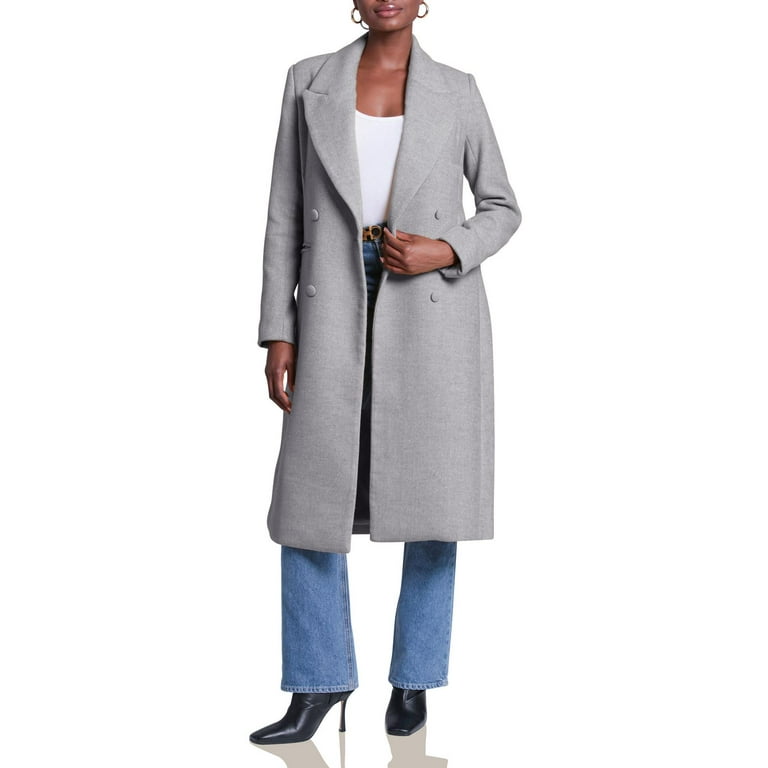 Women's Wool-Blend Tailored Topcoat, Women's Coats & Jackets