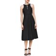 thumbnail image 1 of Avec Les Filles womens  Halter Paneled Swing Dress, 0, 1 of 5