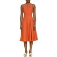 thumbnail image 1 of Avec Les Filles womens  Halter Paneled Swing Dress, 6, 1 of 5