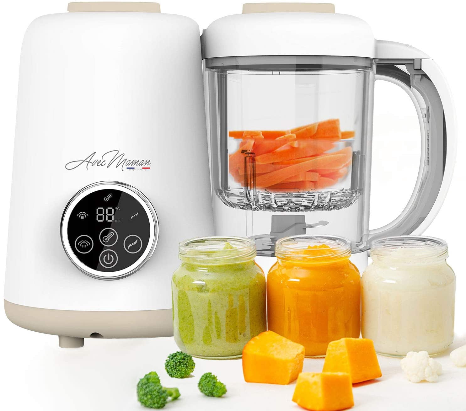 Avec Maman Baby Chef, 4in1 Food Processor for Babies Baby Food