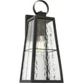 thumbnail interactive-video image 1 of Avec Margate Collection Modern Craftsman Black Outdoor Wall Lantern, 1 of 17