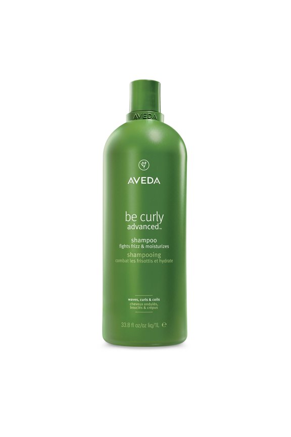 Be Curly Advanced Shampoo for Curly, Coily, Wavy Hair, 33.8 Fl Oz
