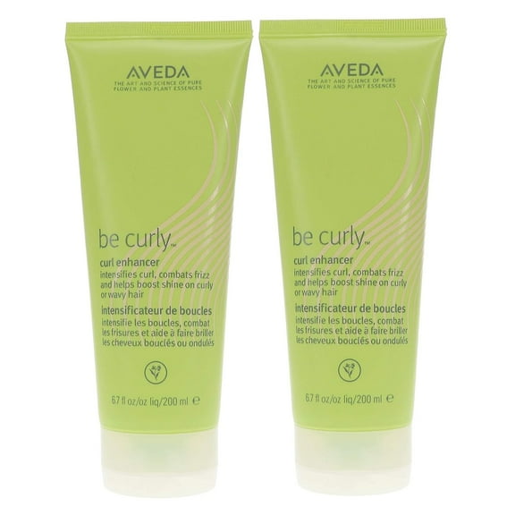 Aveda Be Curly Curl Enhancer For Curly & Wavy Hair 200 ml / 6.7 oz Pack of 2