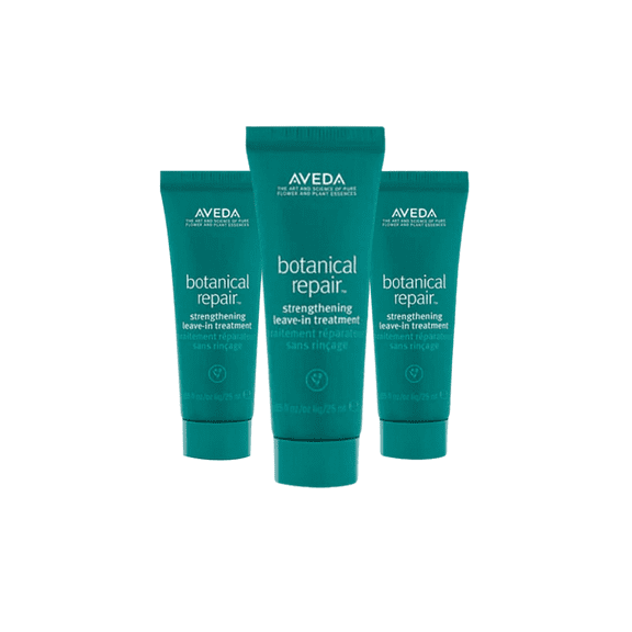 Aveda Botanical Repair Leave-in Hair Repair and Conditioner 25 ml 3 Pack