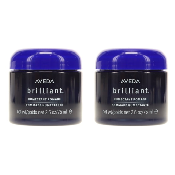 Aveda Brilliant Humectant Pomade 2.5 oz 2 Pack