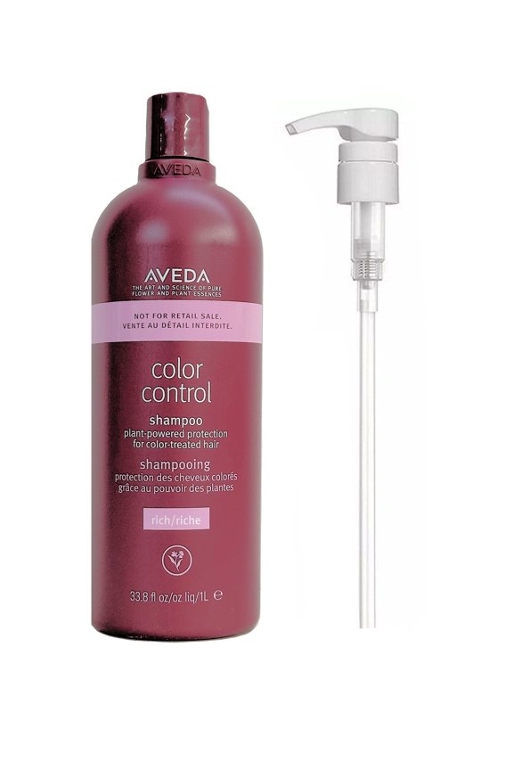 Color Control Rich Shampoo with Free Pump 33.8 fl oz (1 Liter)