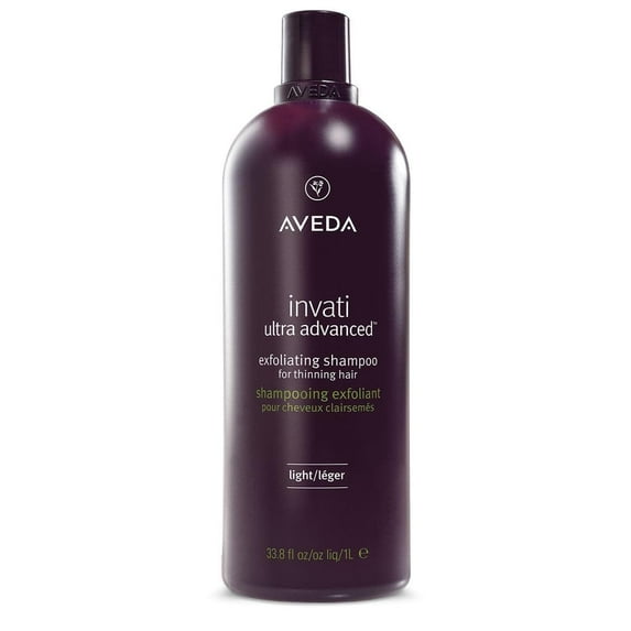 AVEDA Invati Advanced ULTRA Exfoliating Shampoo Light and Thickening Conditioner Light Liter set 33.8oz BB