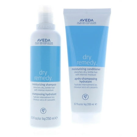 Aveda Dry Remedy Moisturizing Shampoo 8.5 oz & Conditioner 6.7oz Duo Set ($64 Value)
