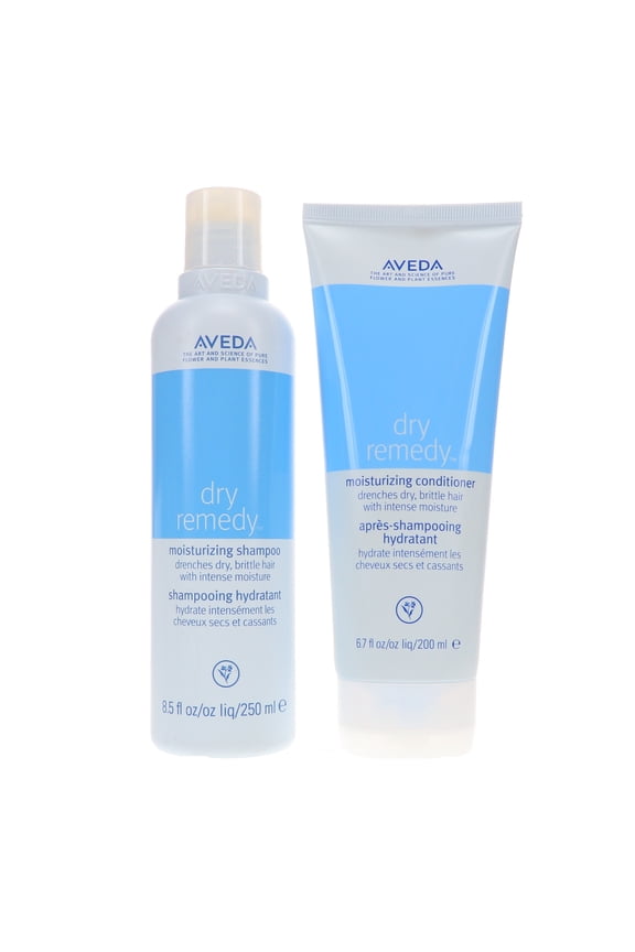 Dry Remedy Shampoo 8.5 oz & Dry Remedy Conditioner 6.7 oz Combo Pack