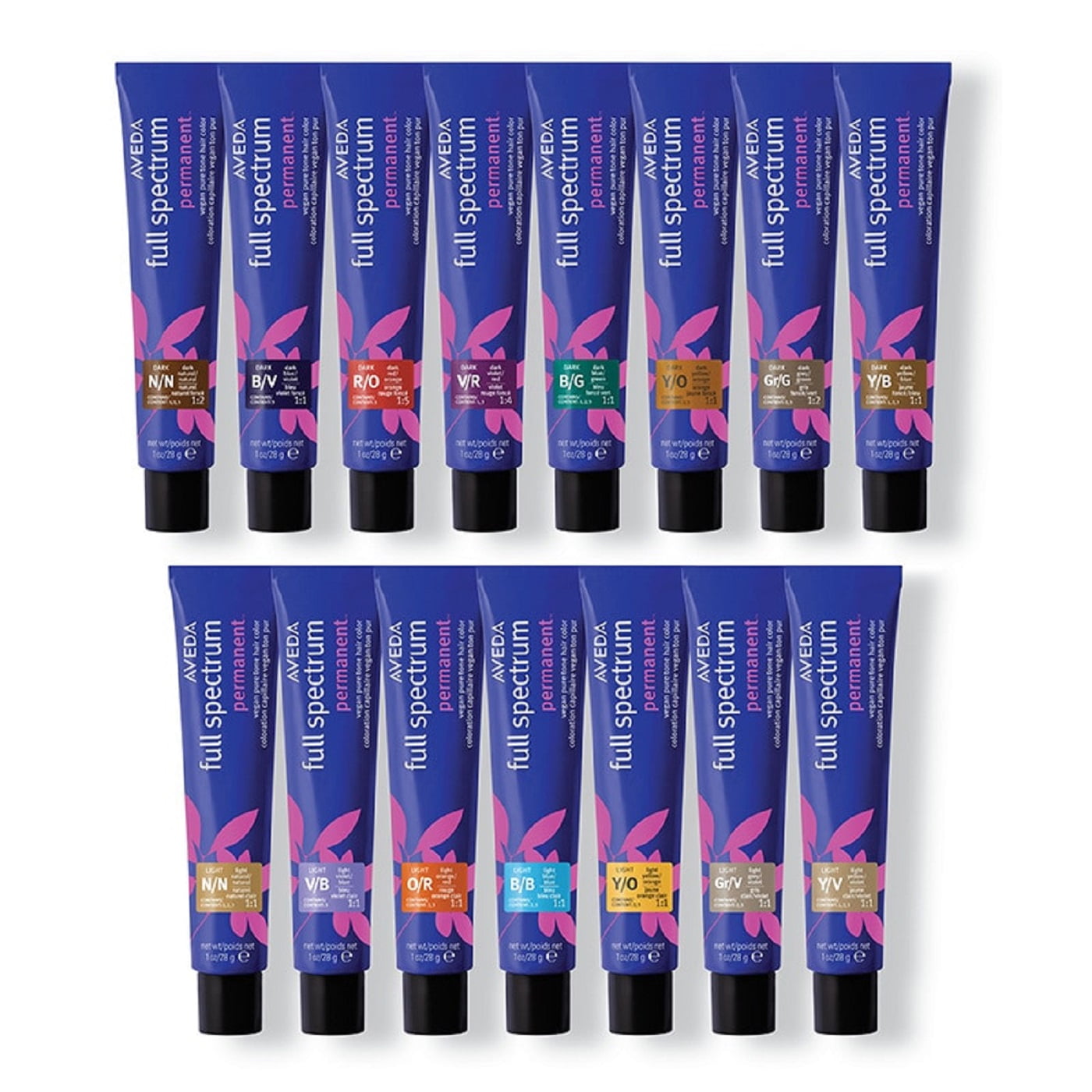 Aveda Full Spectrum Permanent Hair Color Dark NN Dark Natural/Natural