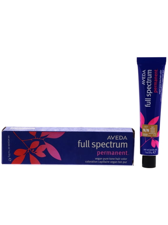 Full Spectrum Permanent Vegan Pure Tone Hair Color, Light Natural/Natural, 1 oz