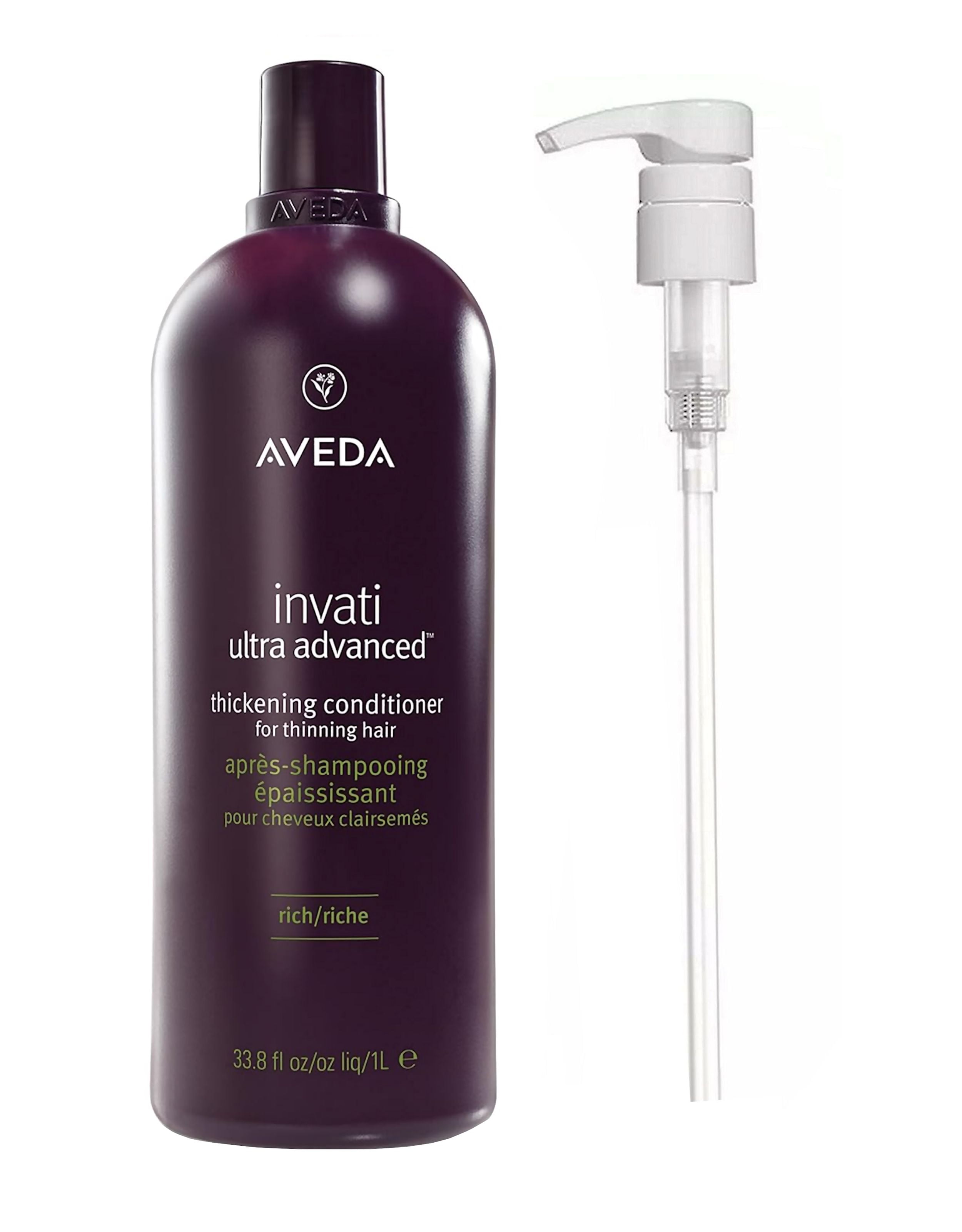 AVEDA invati ultra advanced シャンプー 1L Aveda Invati Thickening Conditioner - Rich with Free Pump 33.8 fl