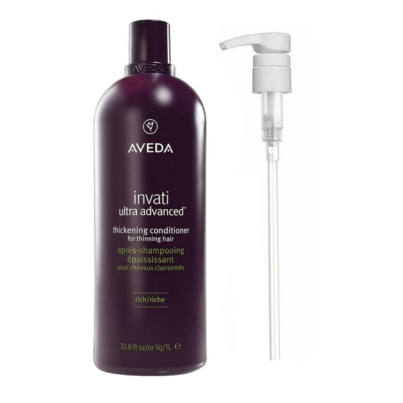 Aveda Invati Thickening Conditioner - Rich with Free Pump 33.8 fl oz (1000ml)