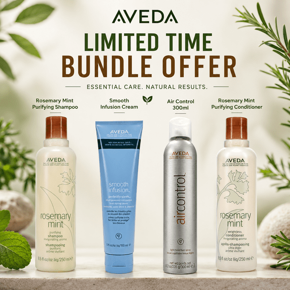 Aveda Limited Edition Bundle Offer Premium Collection 4 Pc Set