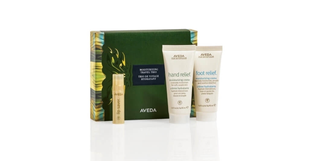 Aveda Moisturizing Travel Trio - Lip Saver, Hand and Foot Moisturizing