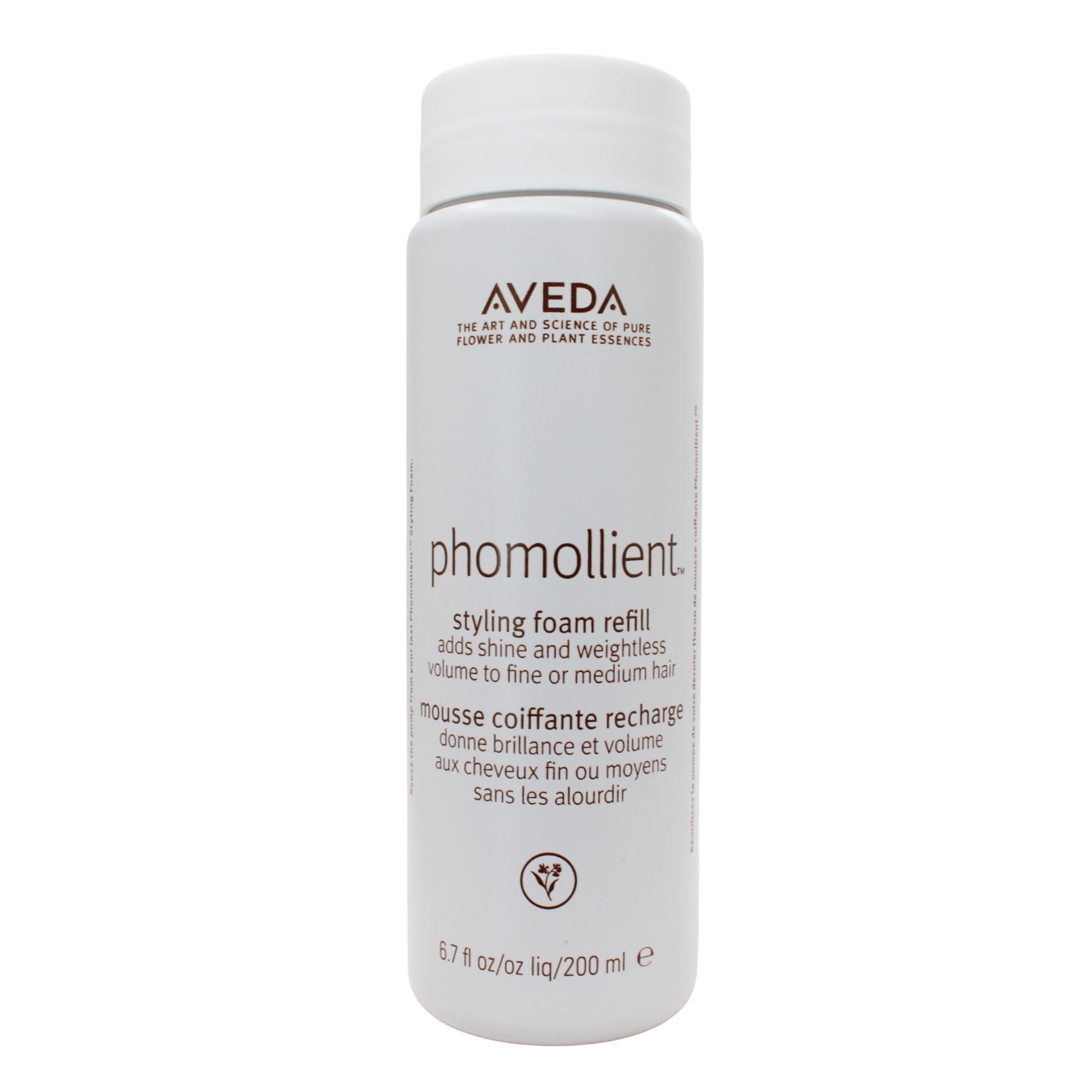 Aveda Phomollient Styling Foam Refill Creates Body and Volume on Fine and Medium Hair 6.7oz/200ml