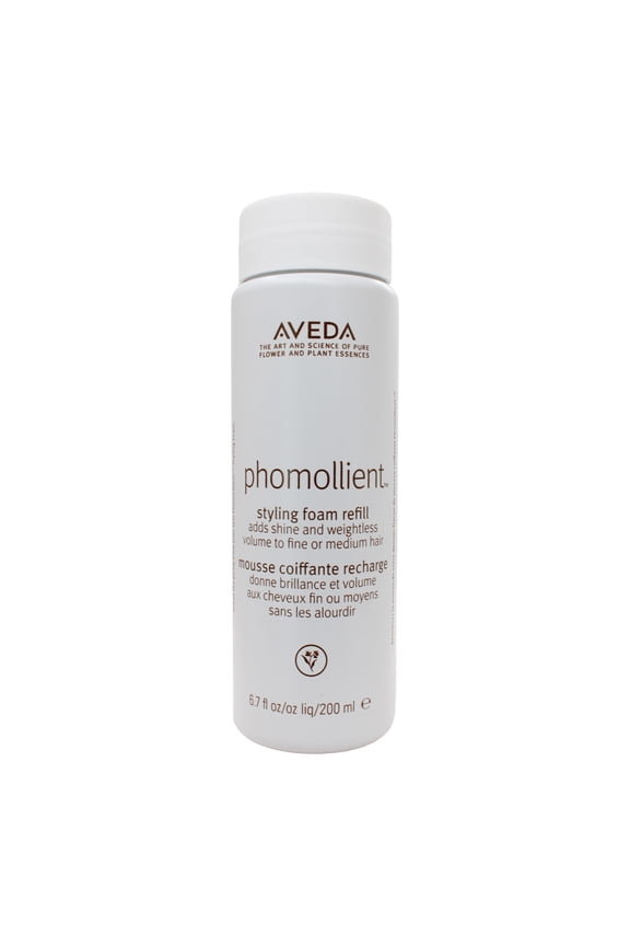 Phomollient Styling Foam Refill Adds Shine and Weightless Volume on Fine and Medium Hair 6.7 oz