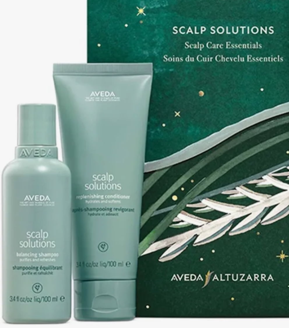 Aveda Scalp Solutions Balancing Shampoo and Replenishing Conditioner Duo 6.8 fl oz ( 3.4 fl oz each )