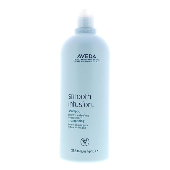 Aveda Smooth Infusion Frizz Reducing Shampoo For Medium & Thick Hair, 33.8 Fl Oz