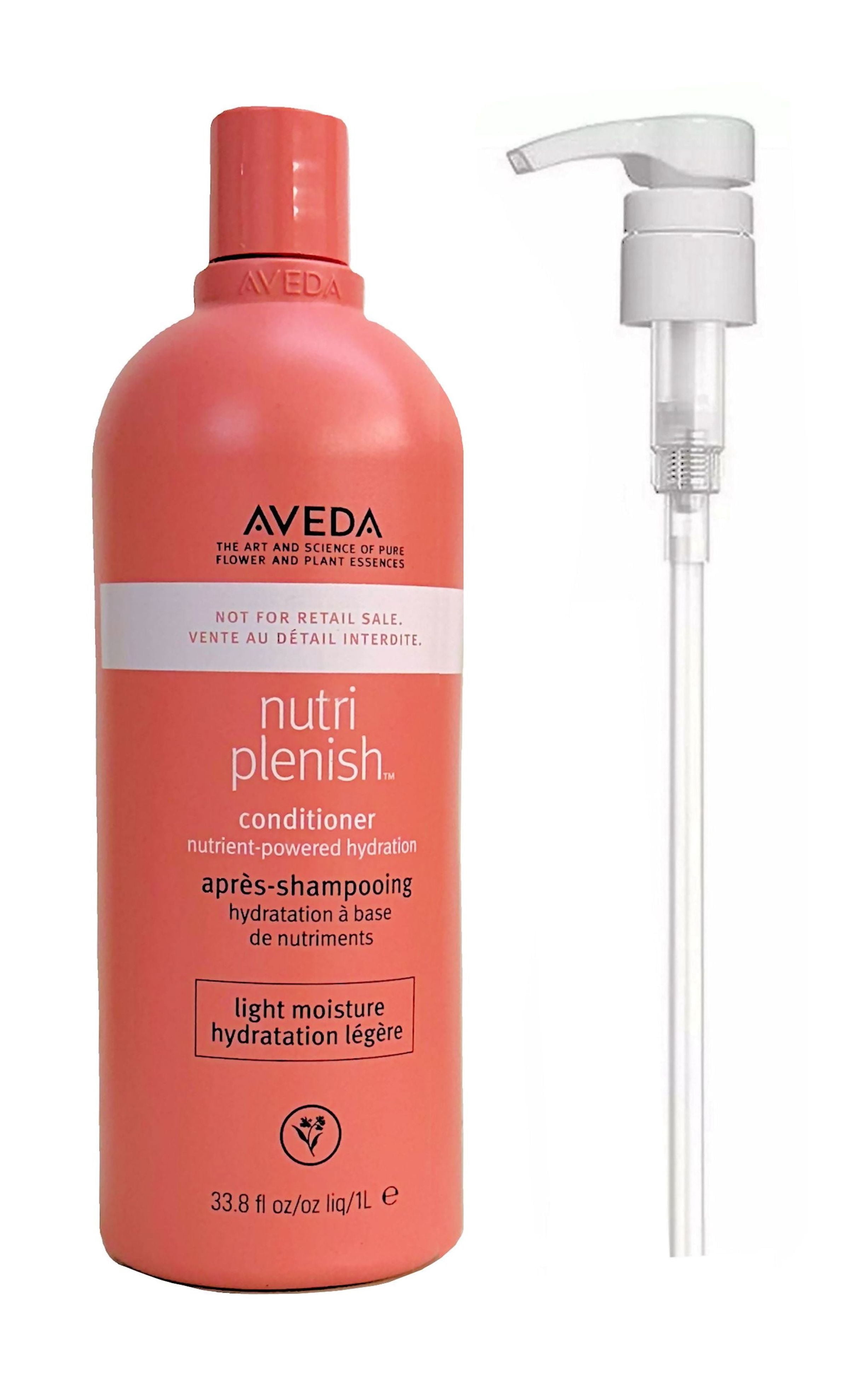 Aveda Nutriplenish Light Moisture Conditioner with Free Pump 33.8