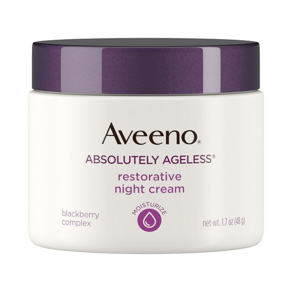 Aveeno Absolutely Ageless Restorative Night Cream for Face, 1.7 oz