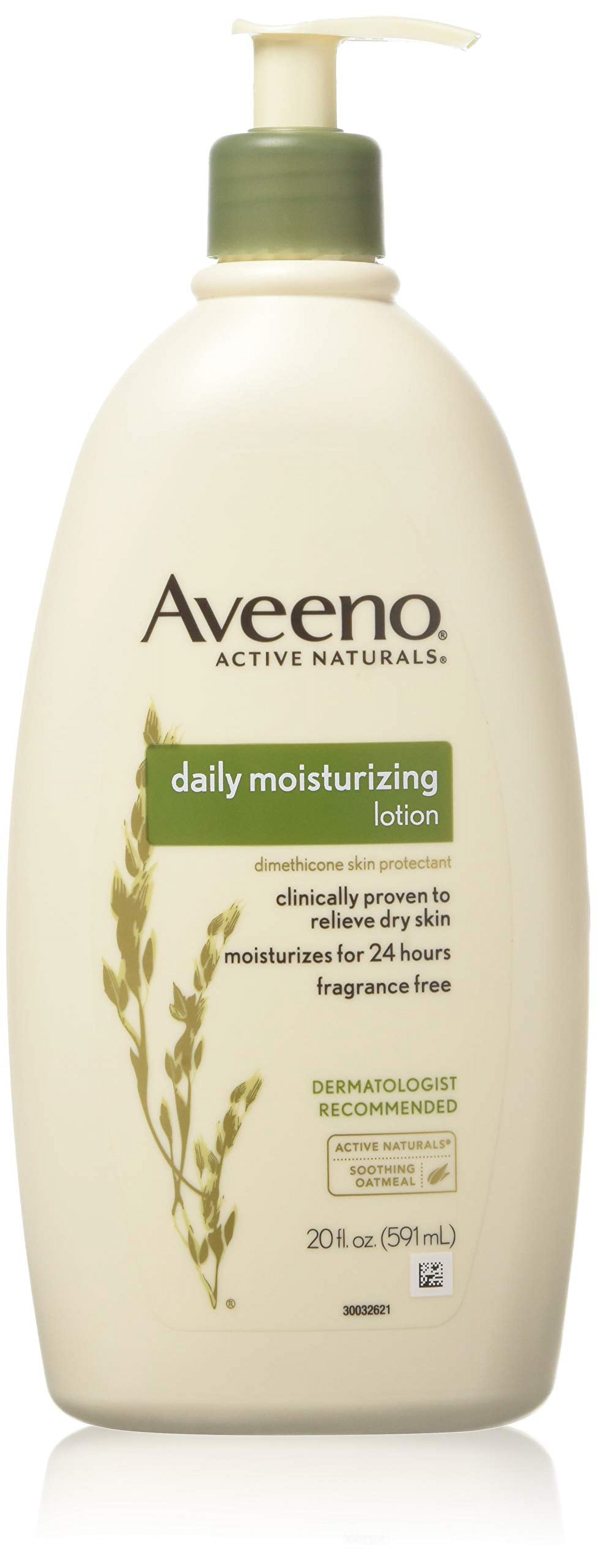 Aveeno Active Naturals Daily Moisturizing Lotion, 20 Ounce Pump ...